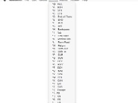 dataComet X Dialogs - ASCII Menu - Menu Bar HIGHLIGHT